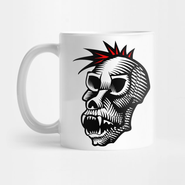 Skull Monkey Design by pixelartbit